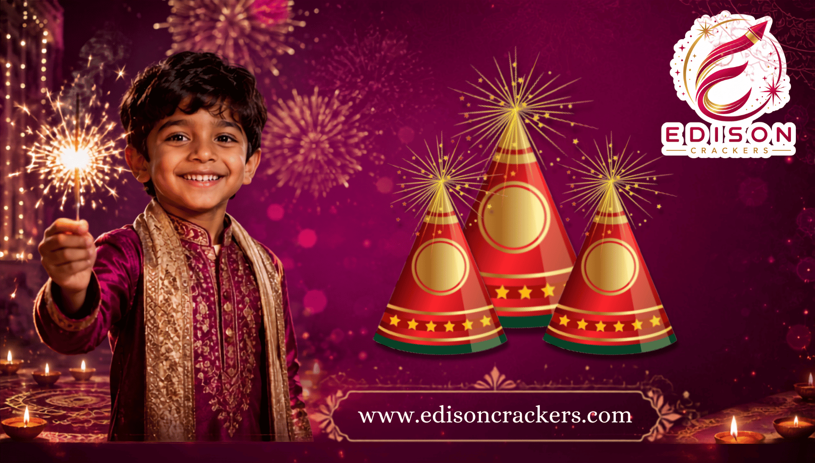 Edison Crackers Sivakasi Crackers – Flower Pots